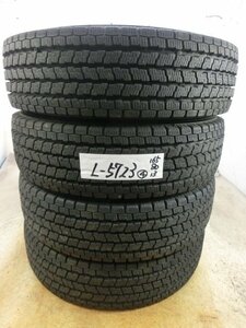 L-5723 溝あり 中古スタッドレス ヨコハマ アイスガード iG91 165/80R13 90/88N (4本)