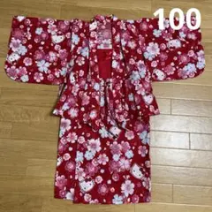 ハローキティ ワンピース浴衣 100