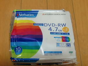 訳アリ CPRM対応forデータ DVD-RW4.7GBくり返し記録・データ用三菱化学メディア6枚 送料185円