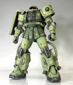 1/100 MG 量産型ザク 塗装済 完成品 改修 ガンダム