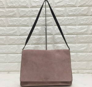 no16430 kate spade new york ケイトスペード イタリア製 本革 レザー スウェード ショルダー バッグ