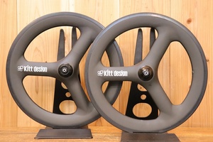 ターン TERN キットデザイン KITT DESIGN CARBON TRI-SPOKE カーボン クリンチャー ホイールセット シマノ 11S 20インチ 【芦屋店】