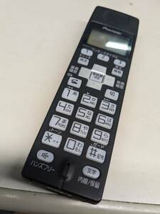 【FB-46-149】pioneer　パイオニア　電話子機　TF-DK800-K　バッテリー付き・動作未確認・美品