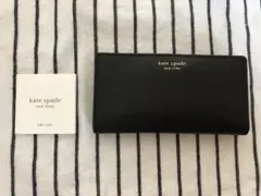 新品未使用★ケイトスペード 長財布(黒) kate spade 薄財布