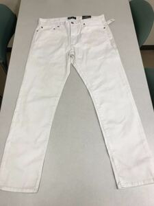 ●ＧＡＰ●新品●ホワイト・デニム●ギャップ●ウエスト86cmX股下81cm●スリム●ストレッチ●ジーンズ●21●2-2