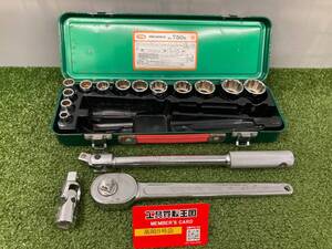 【中古品】【0926】★TONE 12.7sq.ソケットレンチセット NO.750M 　欠品あり　IT1DTQ1N2B3O