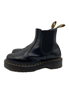 Dr.Martens◆サイドゴアブーツ/UK4/BLK/レザー/2976