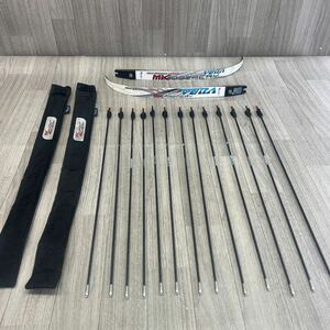 US240606 C-49 MK KOREA コリア ARCHERY アーチェリー VERA リム EASTON X10 13本 A/C/X10 700 seriesA セット 現状品