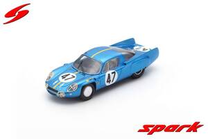 ■スパークモデル 1/43 1966 アルピーヌA210 #47 ルマン24h