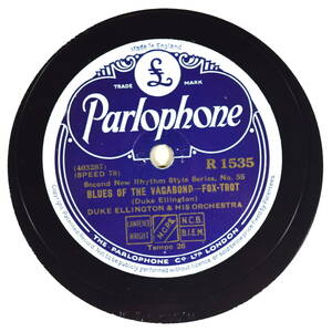 DUKE ELLINGTON & HIS ORCHESTRA.　（PARLOPHONE R1535） (デューク・エリントン) SP盤　78rpm　 JAZZ　《英国盤》