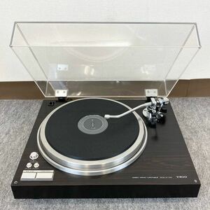 I18OC14 TRIOトリオ RECORD PLAYER ターンテーブル レコードプレーヤー KP-7600 オーディオ機器 