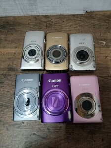 Canon　デジカメ　6台まとめ　930IS IXY210F 200F 630 10S 130 PC1437 PC1588 PC1469 PC2052 PC1462 デジタルカメラ キャノン 　ジャンク