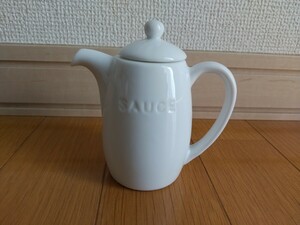 未使用 ソース SAUCE 容器 陶器 食器 調味料入れ