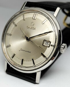 紳士用　オメガ　シーマスター　手巻き式腕時計　キャリバー610 ワンピースケース