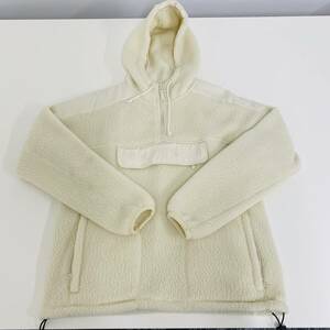 納品書付 Supreme Polartec HoodedHalf Zip Pullover size S 白 シュプリーム F216