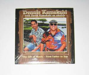 Dennis Kamakahi with David Kamakahi on ukulele / The Gift Of Music - From Father To Son デニスカマカヒ CD 輸入盤 USED 紙ジャケ