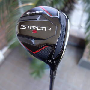 ★ 美品！ テーラーメイド TaylorMade STEALTH2 ステルス2 5W 18° TENSEI RED TM50 FLEX：R！ ★