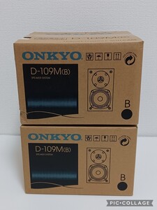 ONKYO コンパクトスピーカー D-109M 2セット