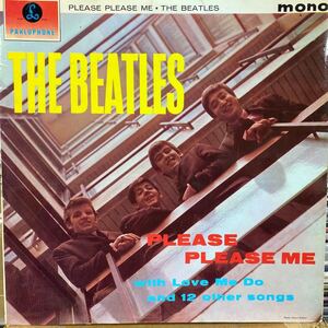 稀少！UK PARLOPHONE DECCA 委託 PRESS 深溝 DGあり MAT両面1N★THE BEATLES / PLEASE PLEASE ME ビートルズ デッカ・プレス