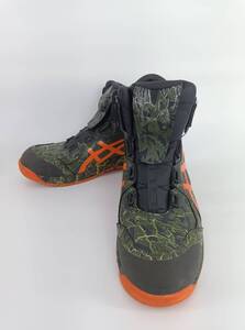 16426-01★asics アシックス 迷彩色限定BOAタイプ 安全靴 28cm★