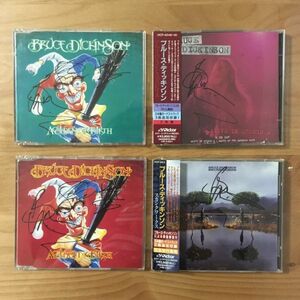 【直筆サイン入り 4CDセット AUTOGRAPH】 ブルース・ディッキンソン (アイアン・メイデン Vo) / BRUCE DICKINSON (IRON MAIDEN) 国内盤帯付