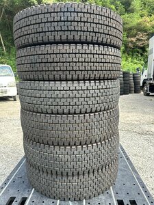 【送料無料】225/80R17.5 123/122L DUNLOP DECTES SP001【6本セット】★8052