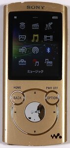 SONY, ネットウォークマン, NW-S764, 8GB, ゴールド, ロックボタン破損, 中古