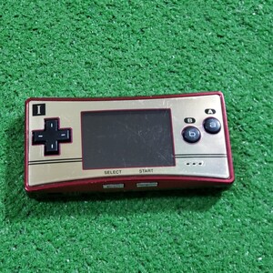 Nintendo 任天堂 ゲームボーイミクロ 本体 OXY-001 動作確認済み ファミコンバージョン ファミコンカラー マリオ 20周年 GAMEBOY micro