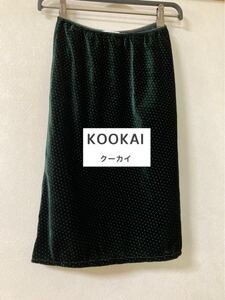 KOOKAI クーカイドット柄スカート 