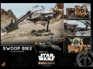 新品未開封 TMS053 ホットトイズ 1/6スケールビークル マンダロリアン The Mandalorian スウープ・バイク Swoop Bike