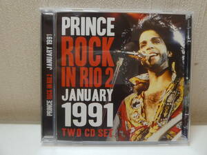 即決！未使用美品！プリンス　Prince　/　Rock In Rio 2 January 1991 　2CD