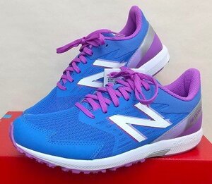 ★新品★NB HANZO J YOUTH ニューバランス　ハンゾージュニア（P5）ブルー/パープル23.5