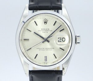 【行董】ROLEX ロレックス オイスターパーペチュアル デイト Ref.1500 Cal.1570 1970年製 自動巻き シルバー文字盤 E552 XX000ABZ88