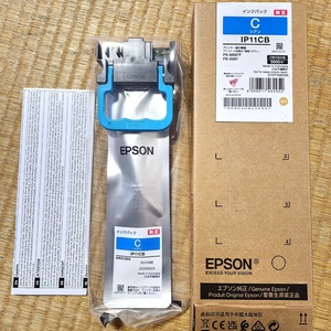 未使用 エプソン　EPSON 純正インクパック シアン IP11CB 60s24-1017