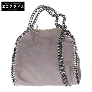 STELLA McCARTNEY ステラマッカートニー 371223 W9132 FALABELLA MINI ファラベラ ミニ 2WAY トートバッグ グレー レディース