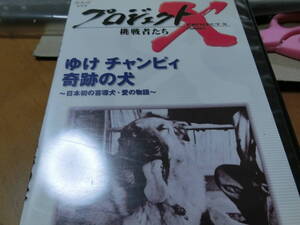 プロジェクトX-挑戦者たち-DVD【レンタル用】ゆけ チャンピイ 奇跡の犬 ～日本初の盲導犬・愛の物語～