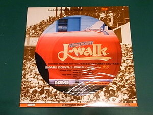 【ピクチャー盤】J-WALK / SHAKE DOWN/5点以上で送料無料、10点以上で10%割引!!!/12