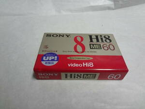 8mm Hi8 ビデオテープ ソニー SONY Hi8ME E6-60HME Hi8 60分 新品 未開封