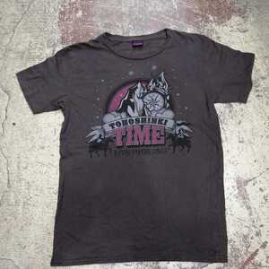 東方神起　time livetour2013 チャコールグレー　ライブ　半袖　Tシャツ s 八d1