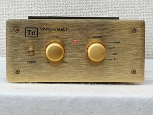 AA◆『TRIODE　VP-Phono　MkⅡ』◆トライオード　管球式プリアンプ　動作良好品！コンパクト！鏡面！