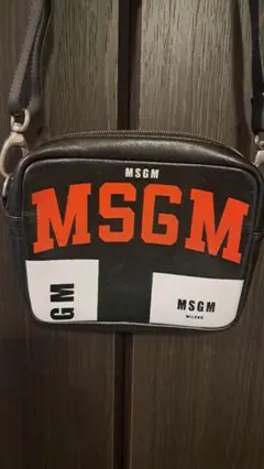 MSGM ショルダーバッグ　ブラック