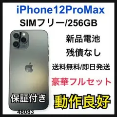 新品電池　iPhone 12 Pro Max 256 GB SIMフリー　本体