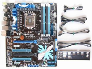 動作良好♪ASUS P7P55D-E （LGA1156/DDR3/INTEL P55/ATX）■03