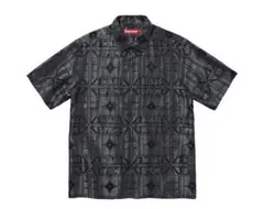 Supreme Tray Jacquard S/S Shirt "Black