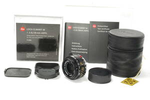 ライカ エルマリート Leica Elmarit-M 28mm F2.8 ASPH. 6bit 11606 ワンオーナー品 y1175