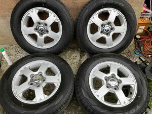 バリ山 三菱 パジェロミニ純正 15インチ 5.5J +46 114.3/5H TOYO PROXES CF2 SUV 175/80R15 2023年製 4本