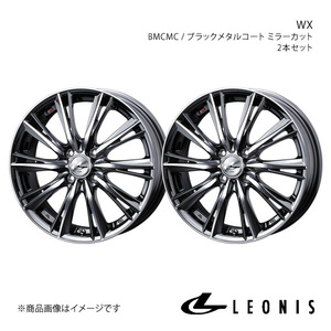 LEONIS/WX ノート E12 アルミホイール2本セット【16×6.0J 4-100 INSET42 BMCMC】0033874×2