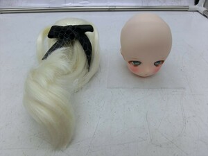 T【3る-91】【60サイズ】▲DDH-01 SW セミホワイト肌 カスタムヘッド/アイ＋ウィッグ付/MDD/ドルフィードリーム/ドール