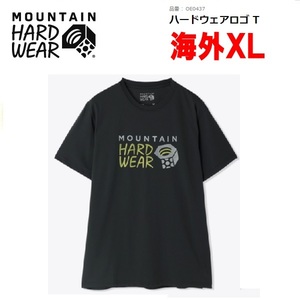 マウンテンハードウェア ハードウェアロゴＴシャツ ステルスグレー 海外XL　OE0437　メンズ　Ｔシャツ　アウトドア