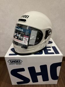 SHOEI 超美品M 付属品完備 グラムスター 正規品 オフホワイト ショウエイ フルフェイスヘルメット ヘルメット 